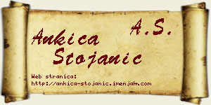 Ankica Stojanić vizit kartica